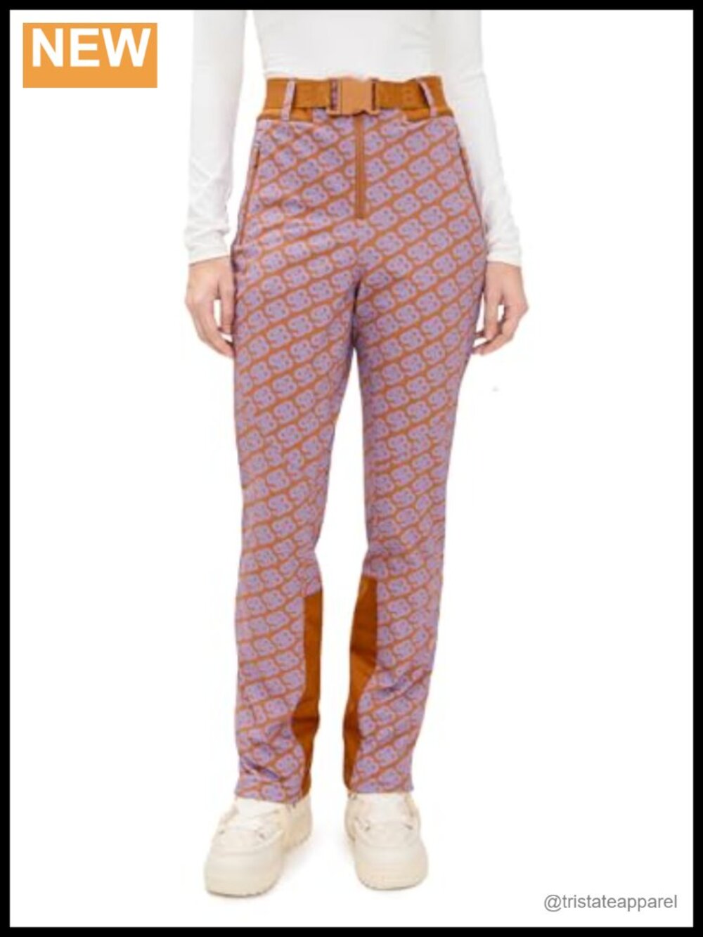 Womens Ski Pants High Waist Sculpting Snow Insulated Fleece Lined
